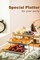 3-Tier Porcelain Serving Tray Stand – (12", Gold) with Collapsible Rack, Ideal for Holidays & Entertaining